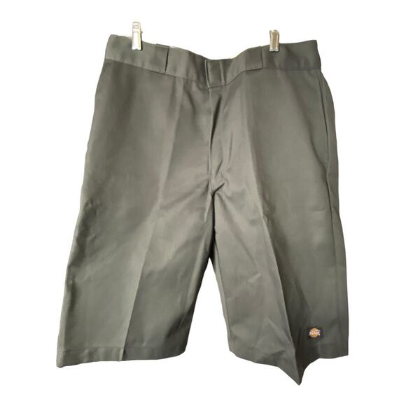 Dickies Men's Size 38 Relaxed Fit Work Shorts Black 13" Inseam Mid Rise NWT - Picture 1 of 9